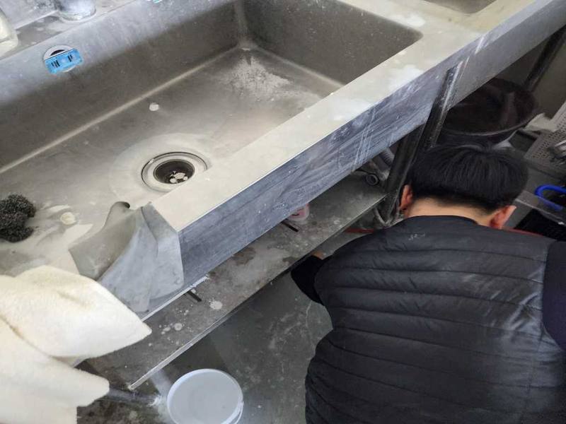 고양 싱크대막힘 작업사례 9
